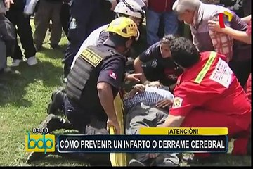 Atención: consejos para prevenir un infarto o derrame cerebral