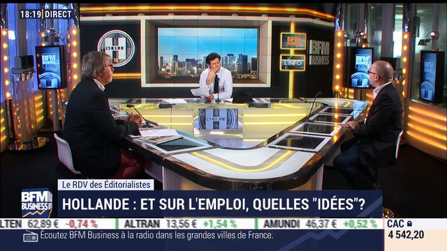Le Rendez-Vous des Éditorialistes: Comment François Hollande va-t-il inverser la courbe du chômage ? - 08/09