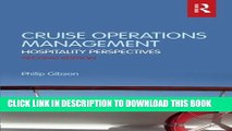 [PDF] Cruise Operations Management: Hospitality Perspectives Full Online