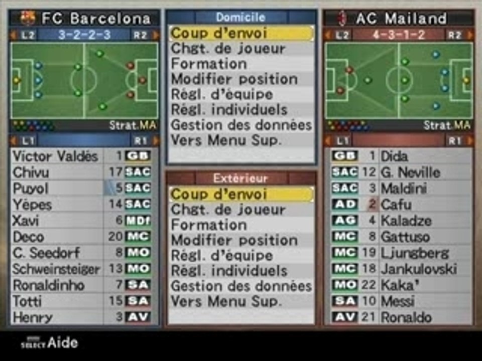 BARCA - MILAN AC