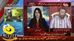 Fareeha Idress laughing on interesting answer by Farooq Sattar