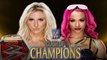 Sasha Banks vs Charlotte (c) WWE Women's Championship Clash Of Champions 2016 Title Match WWE 2K16