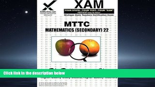 Choose Book MTTC Mathematics (Secondary) 22 (XAM MTTC)