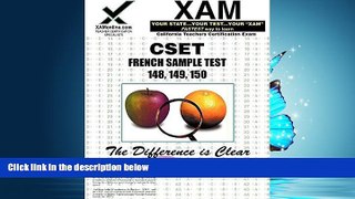 Choose Book CSET French Sample Test with Rationale 148, 149, 150