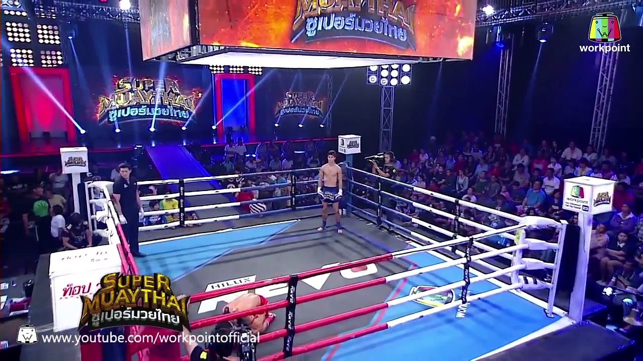 Greg PETCHSAMAN vs ยอดสุธีร์ ไมอามี่ คอนโดบางปู  SUPER MUAYTHAI 4.9.2016