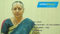Profile of Mrs Gayatri- IndianMoney.com Privilege Associate