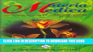 [PDF] Materia Medica of Homoeopathic Medicines Full Colection