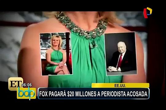 EEUU: Fox pagará 20 millones de dólares a periodista acosada