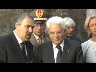 Roma - Mattarella al 73° difesa di Roma (08.09.16)