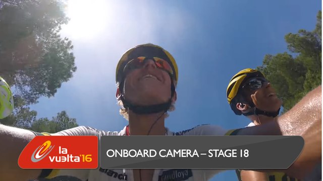 Onboard camera / Cámara a bordo - Etapa 18 (Requena / Gandía) - La Vuelta a España 2016