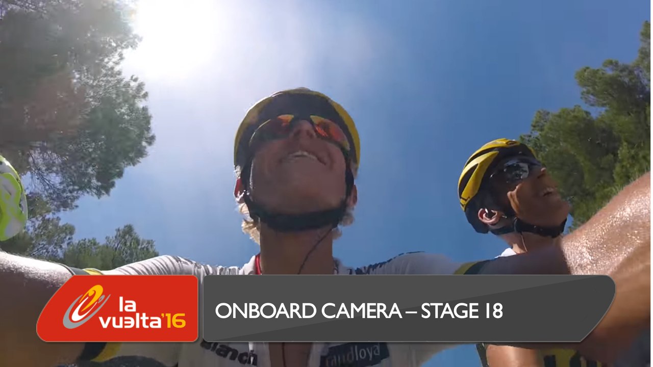 Onboard camera / Cámara a bordo - Etapa 18 (Requena / Gandía) - La Vuelta a España 2016