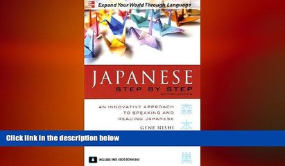 FREE DOWNLOAD  Japanese Step by Step, Second Edition  FREE BOOOK ONLINE
