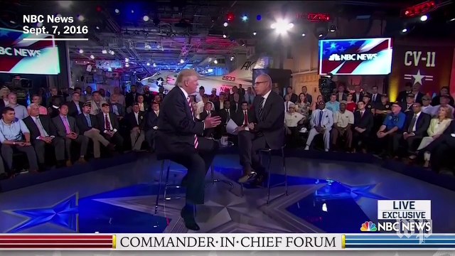 Why Matt Lauer is taking heat over his Trump interview