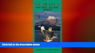 complete  Nicaragua Pacific Slope Birds Guide (Laminated Foldout Pocket Field Guide) (English and