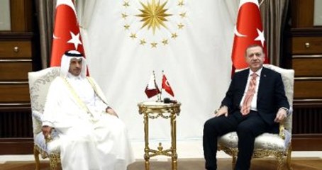 Katar Başbakanı'nın Ankara Ziyaretinde Terlik Giymesi Dikkat Çekti