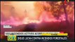Incendios forestales afectan el norte de España