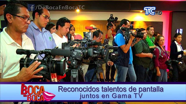 Reconocidos talentos de pantalla juntos en Gama TV