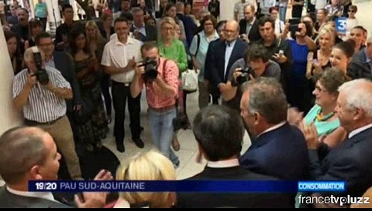 Inauguration des Galeries Lafayette au Centre Bosquet