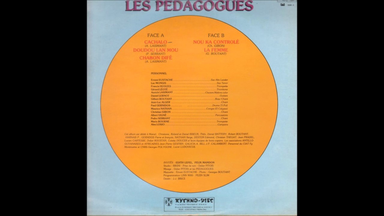 Les Pédagogues - Doudou Lan Mou