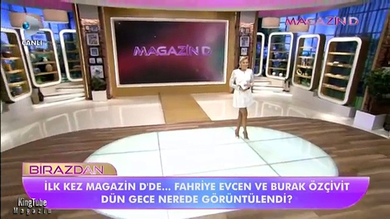 Fahriye Evcen & Burak Özçivit / Magazin D / 1 Eylül 2016