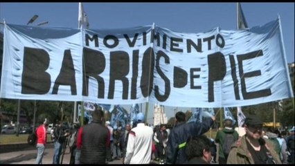 "Ollas Populares" para protestar contra desempleo en Argentina