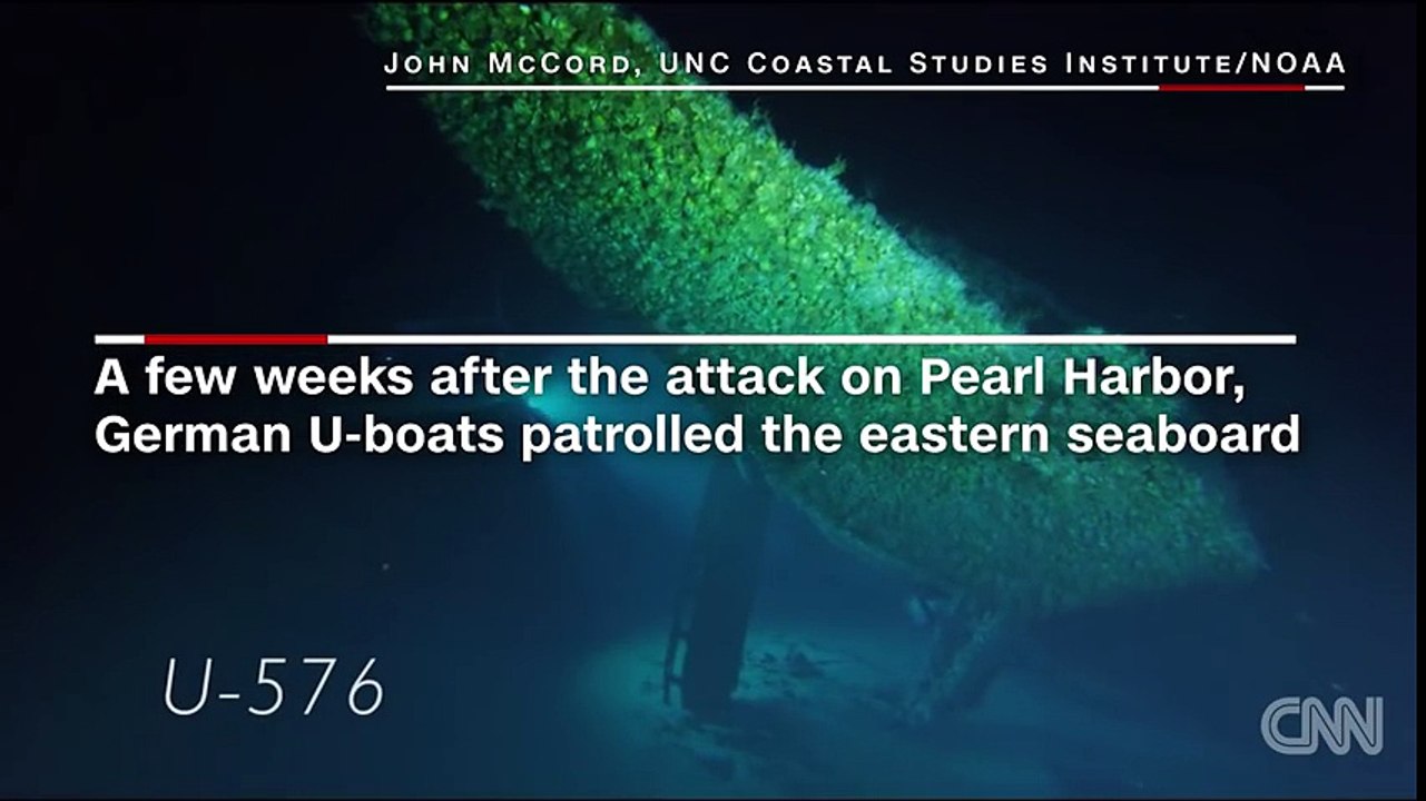 New video of WWII shipwrecks off North Carolina coast - YouTube