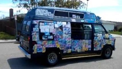 Interesting choice for ice cream truck music.