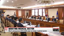 Gov't laids out 2016-2020 plan to foster Korea's medical sector