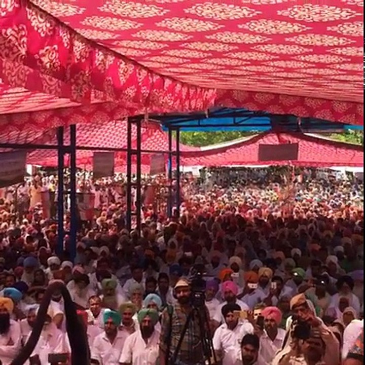 Captain Amarinder Singh   rally Bathinda