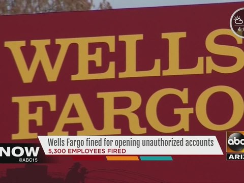 Wells Fargo being fined $185M for unauthorized accounts