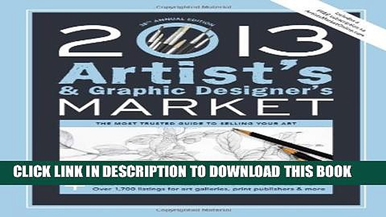 [PDF] 2013 Artist s   Graphic Designer s Market Full Online