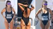 Kourtney Kardashian Puts Killer Curves on Display in High-Cut Swimsuit
