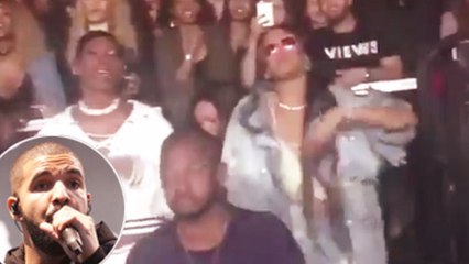 Rihanna Dances in The Crowd At Drake’s L.A. Concert