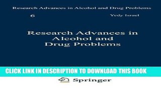 [Read PDF] Research Advances in Alcohol and Drug Problems Volume 6 Ebook Online