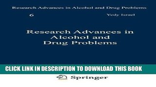 [Read PDF] Research Advances in Alcohol and Drug Problems Volume 6 Download Online