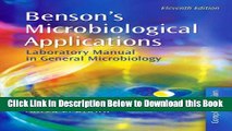 [PDF] Benson s Microbiological Applications: Laboratory Manual in General Microbiology, Complete