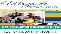 Collection Book Wayside Teaching: Connecting With Students to Support Learning