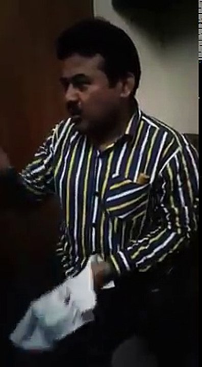 Man talking about media and modi govt