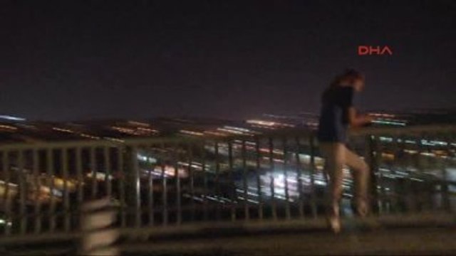 Haliç Köprüsü'nde İntihar Girişimi