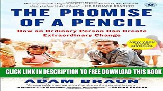 New Book The Promise of a Pencil: How an Ordinary Person Can Create Extraordinary Change