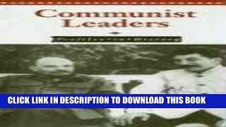 [PDF] Communist Leaders (Profiles in History) Popular Colection