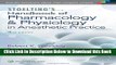 [Reads] Stoelting s Handbook of Pharmacology and Physiology in Anesthetic Practice Free Books