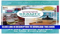 New Book Homemade Mommy Beauty Essentials: 35 DIY Beauty Recipes to Use Everyday