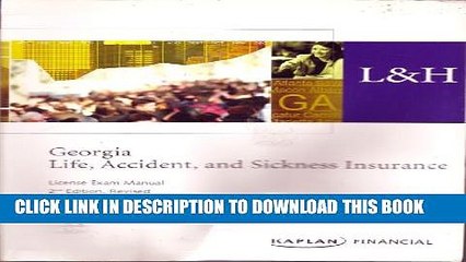 [PDF] GEORGIA LIFE, ACCIDENT, AND SICKNESS INSURANCE LICENSE EXAM MANUAL Popular Online