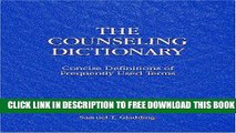 Collection Book The Counseling Dictionary: Concise Definitions of Frequently Used Terms