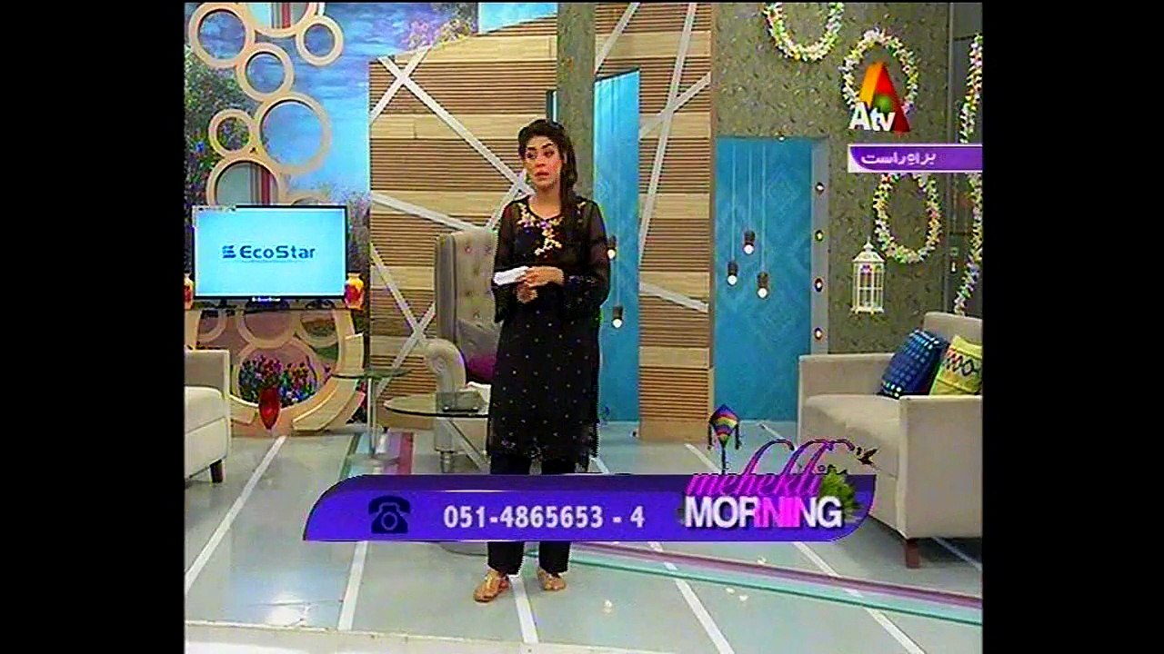 Sundas Khan Tells Suitable Age for Marriage - Mehekti Morning