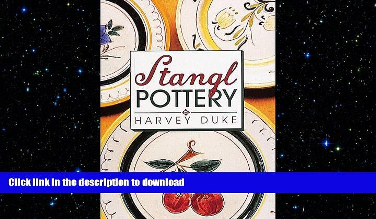READ BOOK  Stangl Pottery FULL ONLINE