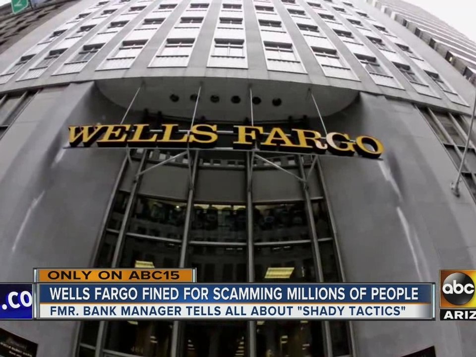Wells Fargo fined, employees fired for improper account openings