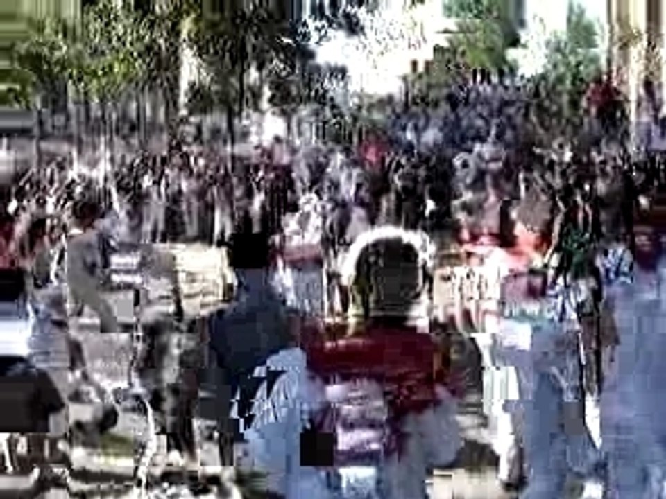 Jé failli y passé! vachette mechante