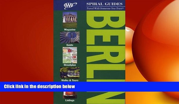 READ book AAA Spiral Berlin (AAA Spiral Guides: Berlin) READ ONLINE